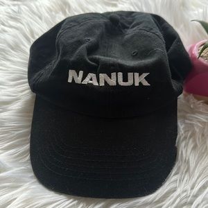 Nanuk Heritage Black Dads Hat Cap